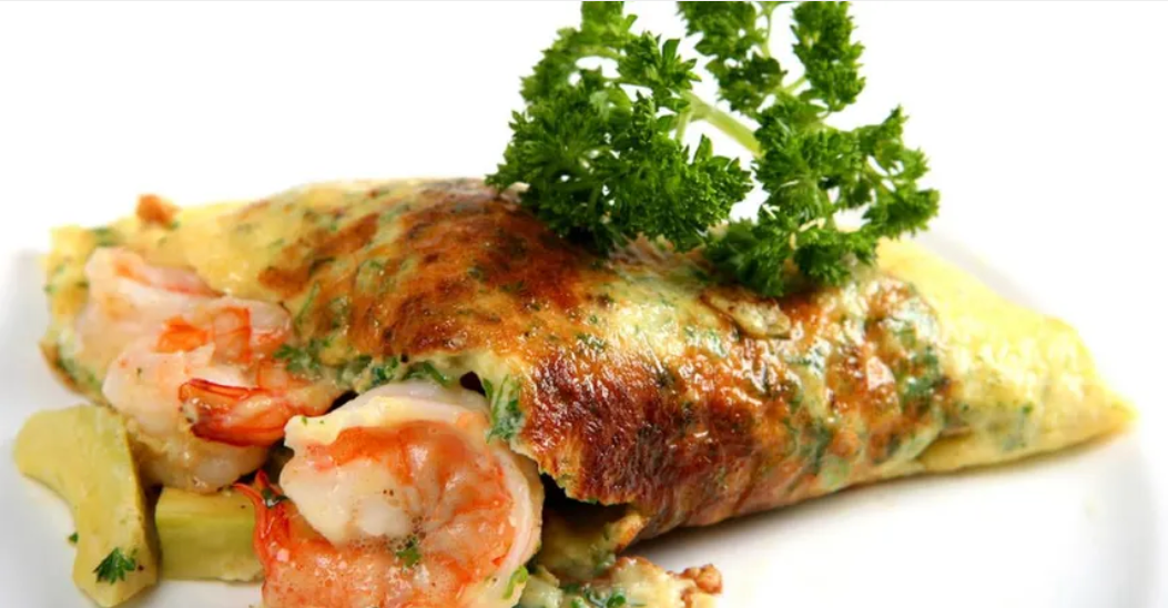 Omelette de Camarón